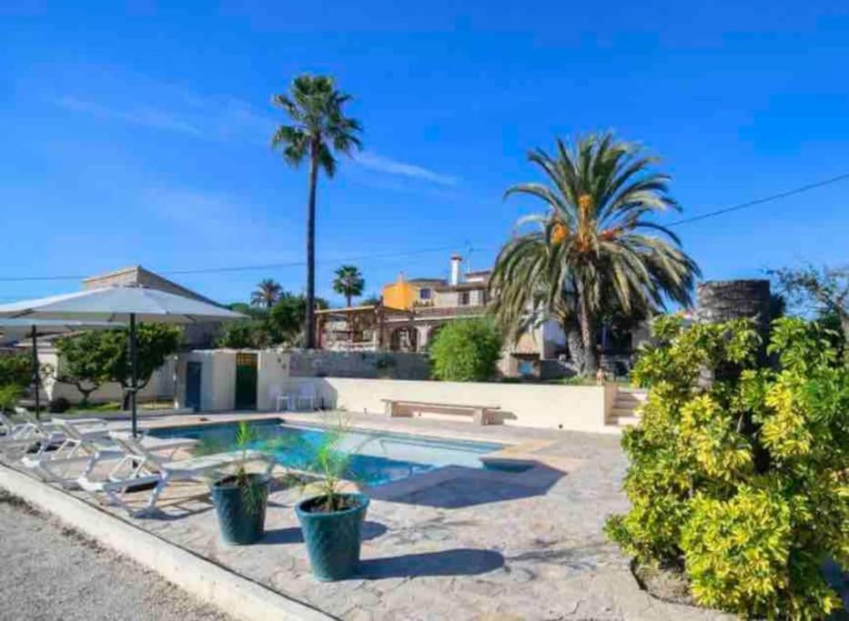 Lovely Appartment 'Solana' With Big Garden, Nice Pool Teulada Exterior photo